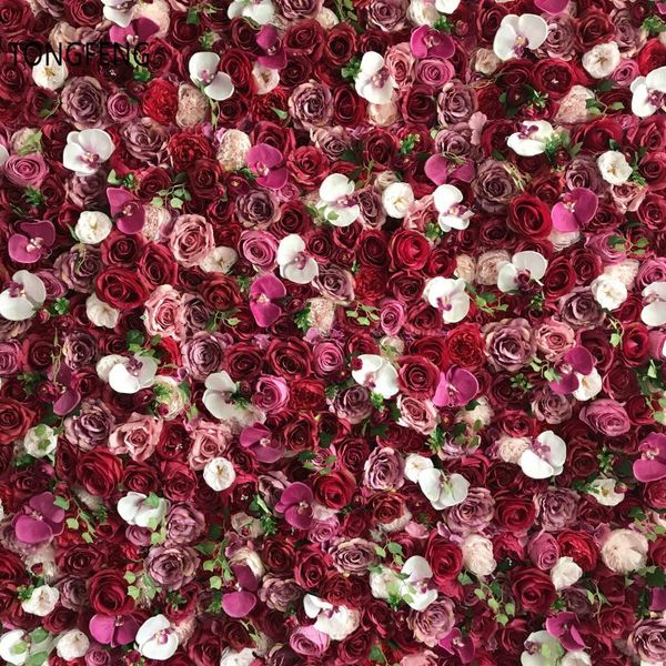 decorative flowers & wreaths tongfeng 24pcs/lot flower runner wedding decoration artificial silk rose peony 3d wall backdrop
decorative flowers & wreaths tongfeng 24pcs/lot flower runner wedding decoration artificial silk rose peony 3d wall backdrop