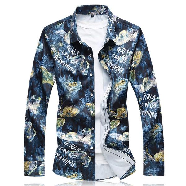 c621european style creative animal print long sleeve shirt men autumn new quality soft comfortable luxury camisa masculina -7xl, White;black
c621european style creative animal print long sleeve shirt men autumn new quality soft comfortable luxury camisa masculina -7xl, White;black