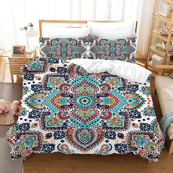 bohemian three-piece bedding set foreign trade home textile quilt cover full size
bohemian three-piece bedding set foreign trade home textile quilt cover full size