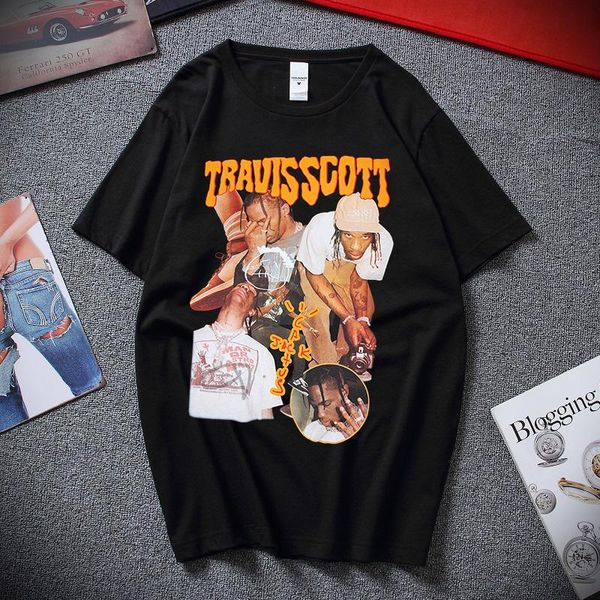 men's t-shirts travis scoprint cotton t-shirt loose design casual style tee hip-hop short sleeve of oversized t shirt, White;black
men's t-shirts travis scoprint cotton t-shirt loose design casual style tee hip-hop short sleeve of oversized t shirt, White;black
