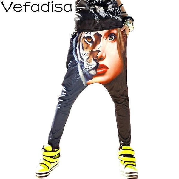 women's pants & capris vefadisa character and animal print women harem 2021 spring elastic waist casual ankle-length loose qyf2216, Black;white
women's pants & capris vefadisa character and animal print women harem 2021 spring elastic waist casual ankle-length loose qyf2216, Black;white