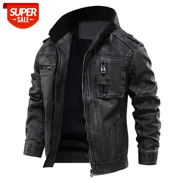 new 2020 brand leather jacket men plus size xl-5xl vintage causal motorcycle pu leather jackets coat jaqueta de couro masculino #vu33, Black;brown
new 2020 brand leather jacket men plus size xl-5xl vintage causal motorcycle pu leather jackets coat jaqueta de couro masculino #vu33, Black;brown