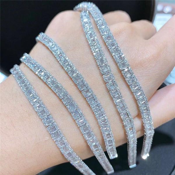 other bracelets handmade jewelry 925 sterling silver pave square diamond for men women luxury wedding cocktail bangle gift, Golden;silver
other bracelets handmade jewelry 925 sterling silver pave square diamond for men women luxury wedding cocktail bangle gift, Golden;silver