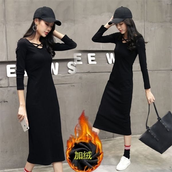plush dress large women's autumn winter long sleeve crew neck solid color slim fit, hip wrap sweater bottoming skirt 211220, Black;gray
plush dress large women's autumn winter long sleeve crew neck solid color slim fit, hip wrap sweater bottoming skirt 211220, Black;gray