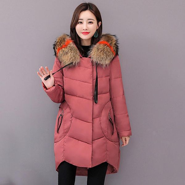 winter jacket women winter jacket hooded with fur long in the new 2021 fashion loose color large collars down parka, Black
winter jacket women winter jacket hooded with fur long in the new 2021 fashion loose color large collars down parka, Black