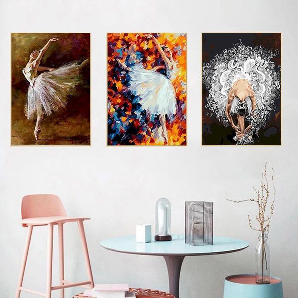 gatyztory 3 pc ballet dancer figure painting by number for adults 40x50cm frame home living room decoration acrylic oil artwork
gatyztory 3 pc ballet dancer figure painting by number for adults 40x50cm frame home living room decoration acrylic oil artwork