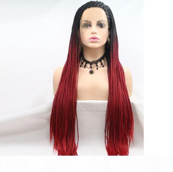 the latest and selling european and american movie stars with the same gradient color three strands of long braids realistic lace front, Black;brown
the latest and selling european and american movie stars with the same gradient color three strands of long braids realistic lace front, Black;brown
