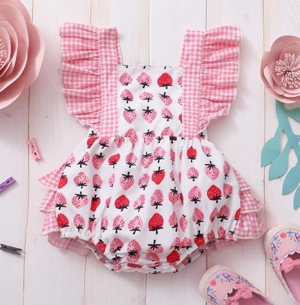 rompers summer sweety baby girls romper infant creative strawberry/pineapple printing sleeve jumpsuit bodysuits, Blue
rompers summer sweety baby girls romper infant creative strawberry/pineapple printing sleeve jumpsuit bodysuits, Blue