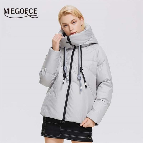 miegofce winter women jacket hooded sports parka quilting thick female outwear brand coat d21902 210927, Black
miegofce winter women jacket hooded sports parka quilting thick female outwear brand coat d21902 210927, Black