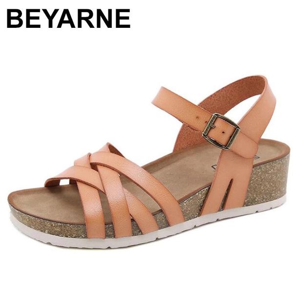 sandals beyarne2021women summer fashion cork wedges durable slippers ladies platform outdoor casual non-slip beach shoes female, Black
sandals beyarne2021women summer fashion cork wedges durable slippers ladies platform outdoor casual non-slip beach shoes female, Black