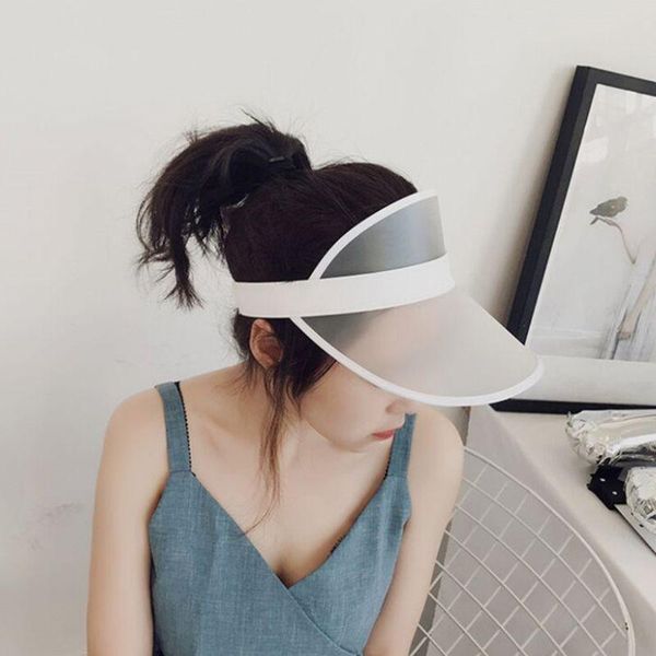wide brim hats 10 colors women men transparent pvc plastic sunshade hat frosted sweet candy color empty open sports beach sun visor cap2, Blue;gray
wide brim hats 10 colors women men transparent pvc plastic sunshade hat frosted sweet candy color empty open sports beach sun visor cap2, Blue;gray