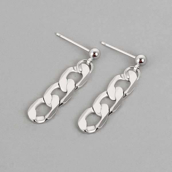 stud ventfille 925 sterling silver small chain earrings simple romantic handmade jewelry accessories, Golden;silver
stud ventfille 925 sterling silver small chain earrings simple romantic handmade jewelry accessories, Golden;silver