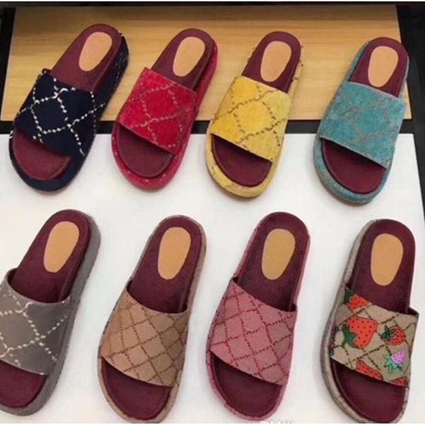newset classic lady slippers woman strawberry beach thick bottom shoes platform alphabet lady sandals leather high heel, Black
newset classic lady slippers woman strawberry beach thick bottom shoes platform alphabet lady sandals leather high heel, Black