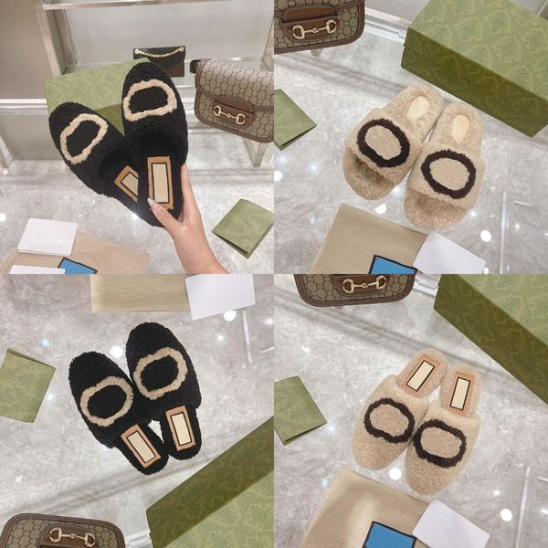 designer wool slippers women solid color embroidery trendy flip flop winter woolskin original rubber non-slip loafer leather bottom fur oran, Black
designer wool slippers women solid color embroidery trendy flip flop winter woolskin original rubber non-slip loafer leather bottom fur oran, Black