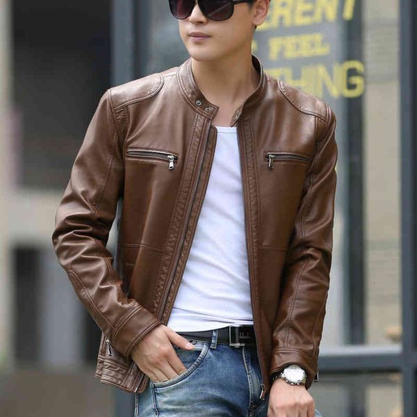 men's leather & faux black jacket men design stand collar male motorcycle mens fashion veste en cuir genuine jackets jaqueta 7fsb
men's leather & faux black jacket men design stand collar male motorcycle mens fashion veste en cuir genuine jackets jaqueta 7fsb