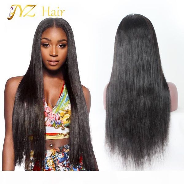 jyz glueless full lace human hair wigs for black women straight lace front human hair wigs peruvian straight lace wig, Black;brown
jyz glueless full lace human hair wigs for black women straight lace front human hair wigs peruvian straight lace wig, Black;brown