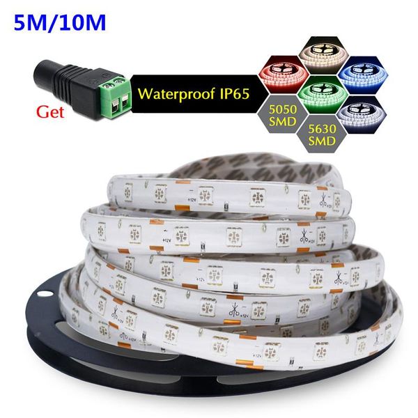 strips led strip waterproof ip65 5630smd 5m 10m dc12v string light 60leds/m tape lamp + dc for garden deroration
strips led strip waterproof ip65 5630smd 5m 10m dc12v string light 60leds/m tape lamp + dc for garden deroration