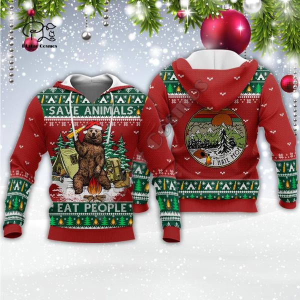 men's hoodies & sweatshirts plstar cosmos i hate people bear christmas xmas pullover colorful 3dprint men/women harajuku funny jacket c, Black
men's hoodies & sweatshirts plstar cosmos i hate people bear christmas xmas pullover colorful 3dprint men/women harajuku funny jacket c, Black