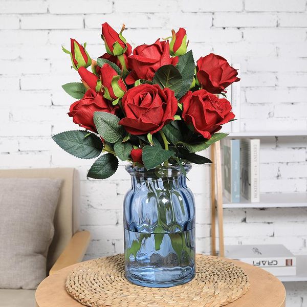 silk artificial flowers forever rose 1 head 2 bud wedding party garden accessories valentine day fall decorations home decor
silk artificial flowers forever rose 1 head 2 bud wedding party garden accessories valentine day fall decorations home decor