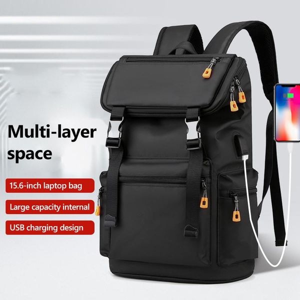backpack fashion men multifunctional waterproof backpacks 15.6 inch lapbag man usb charging travel large capacity x135c
backpack fashion men multifunctional waterproof backpacks 15.6 inch lapbag man usb charging travel large capacity x135c