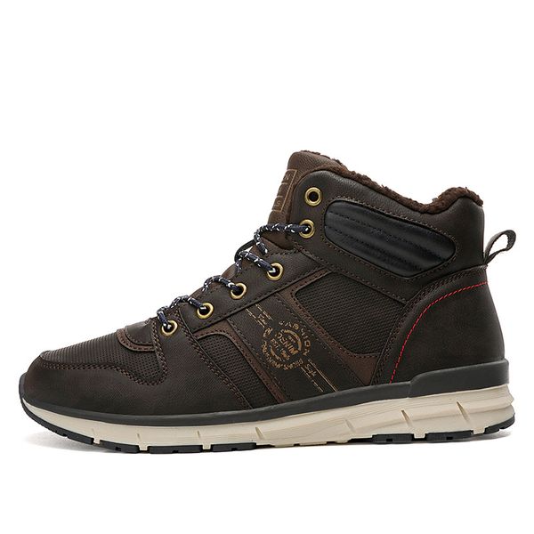 keep warm winter boots genuine leather wool men boots round toe plush non-slip snow boots men shoes work 2019, Black
keep warm winter boots genuine leather wool men boots round toe plush non-slip snow boots men shoes work 2019, Black