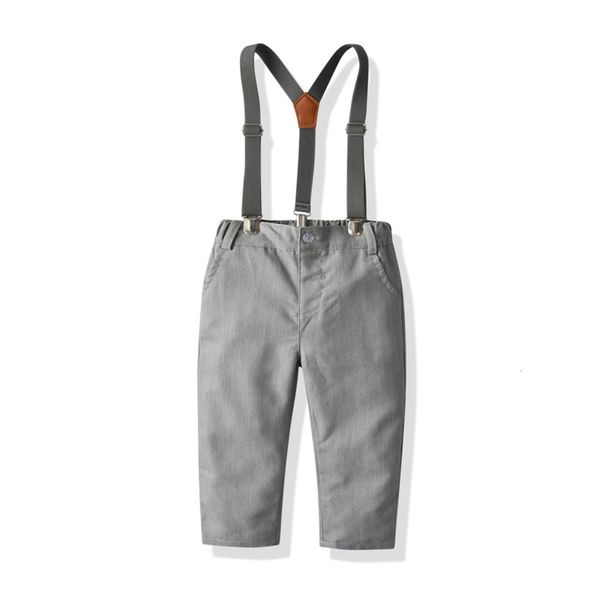 spring and autumn wear boys' suspenders children's semi elastic waist trousers for gentlemen, Blue
spring and autumn wear boys' suspenders children's semi elastic waist trousers for gentlemen, Blue
