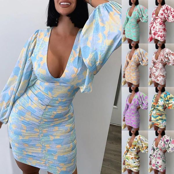casual dresses summer fashion high wasit printed v neck women's dress autumn elegant slim lantern long sleeves bodycon lady, Black;gray
casual dresses summer fashion high wasit printed v neck women's dress autumn elegant slim lantern long sleeves bodycon lady, Black;gray
