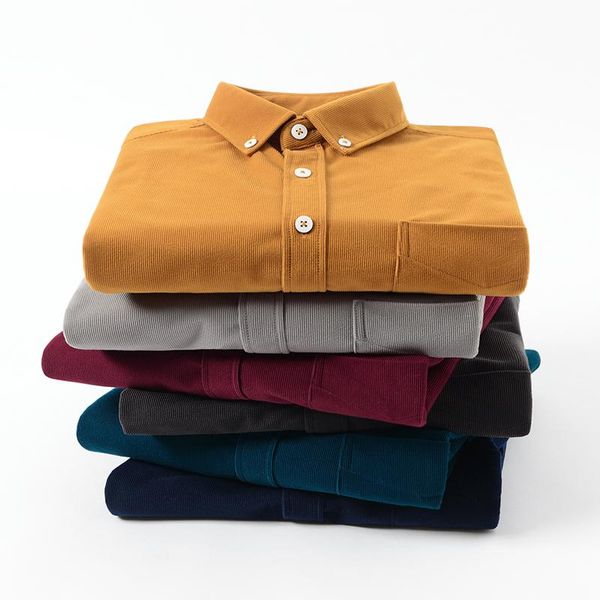business dress shirts men dress shirt casual warm leisure solid mens corduroy shirts long sleeve well fit clothing for men brown, White;black
business dress shirts men dress shirt casual warm leisure solid mens corduroy shirts long sleeve well fit clothing for men brown, White;black