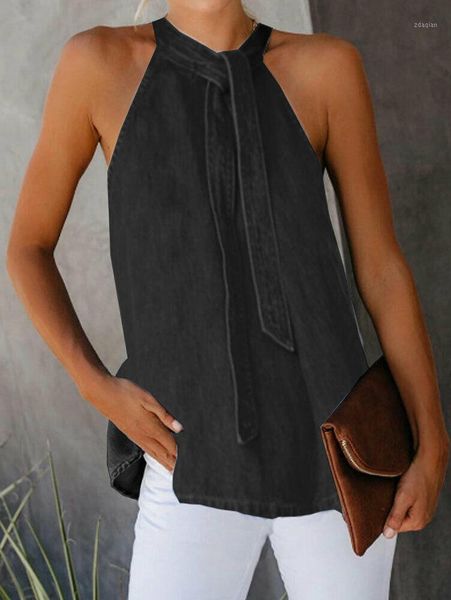 summer fashion women's halter bandage sleeveless blouses cold shoulder ladies pure color loose tank blouse shirts &, White
summer fashion women's halter bandage sleeveless blouses cold shoulder ladies pure color loose tank blouse shirts &, White