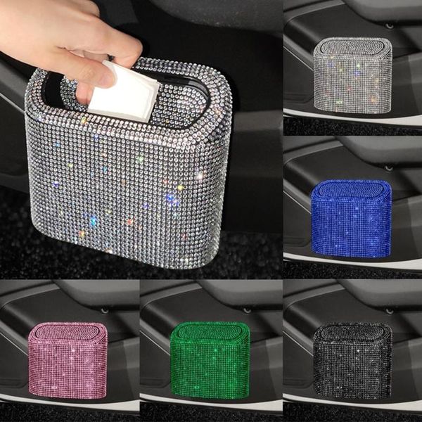 car organizer bling trash can storage bin with press-type lid shiny rhinestones box bag hanging type interior accessories
car organizer bling trash can storage bin with press-type lid shiny rhinestones box bag hanging type interior accessories