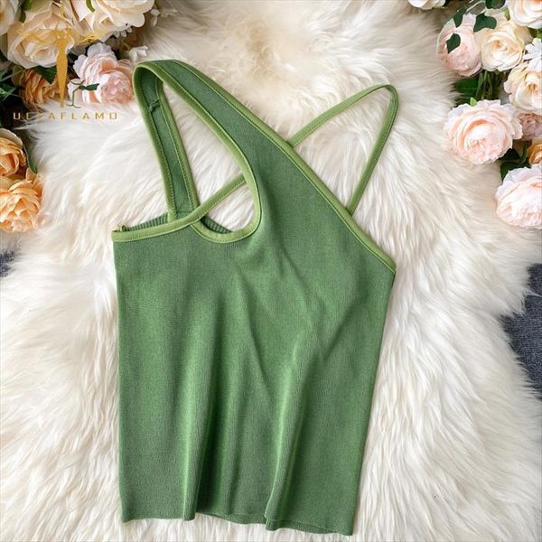 cross slim camisole womens tank summer hollow out streetwear sleeveless crop solid color cotton basic women, White
cross slim camisole womens tank summer hollow out streetwear sleeveless crop solid color cotton basic women, White