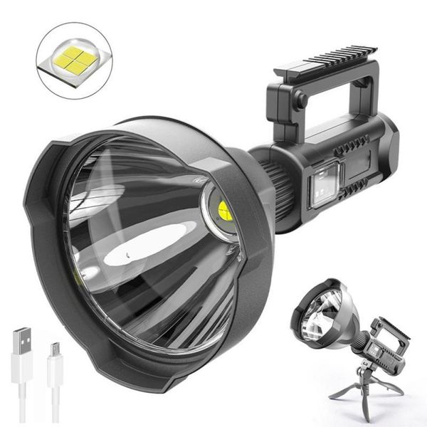 new p50 multifunctional searchlight strong light led usb charging hand lamp for camping fishing outdoor lighting
new p50 multifunctional searchlight strong light led usb charging hand lamp for camping fishing outdoor lighting