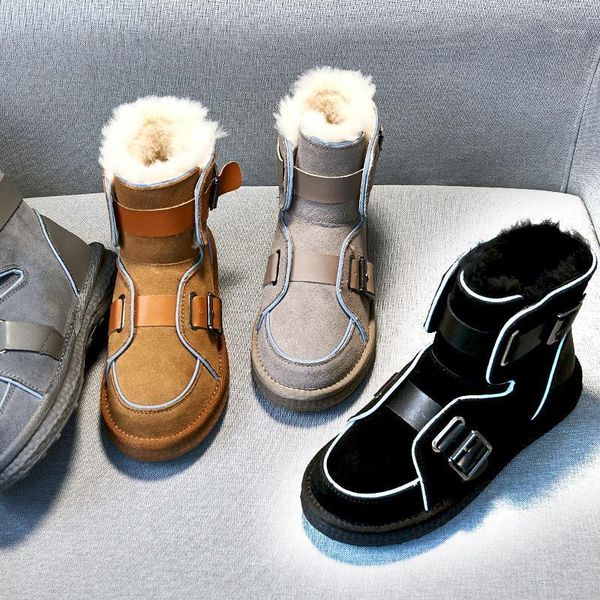boots 2021 winter selling antiskid plush booties for lady girls genuine leather reflective stripe nubuck women snow1, Black
boots 2021 winter selling antiskid plush booties for lady girls genuine leather reflective stripe nubuck women snow1, Black
