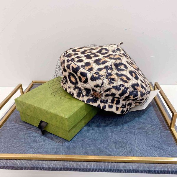 family ~ 2021 early new wild leopard mesh beret fashion light luxury printed female artist hat, Blue;gray
family ~ 2021 early new wild leopard mesh beret fashion light luxury printed female artist hat, Blue;gray
