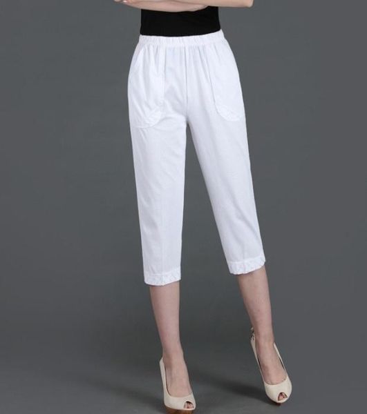 women's pants & capris 2021summer women cropped middle-aged lady elastic waist loose casual plus size 4xl cotton thin female sweatpants, Black;white
women's pants & capris 2021summer women cropped middle-aged lady elastic waist loose casual plus size 4xl cotton thin female sweatpants, Black;white