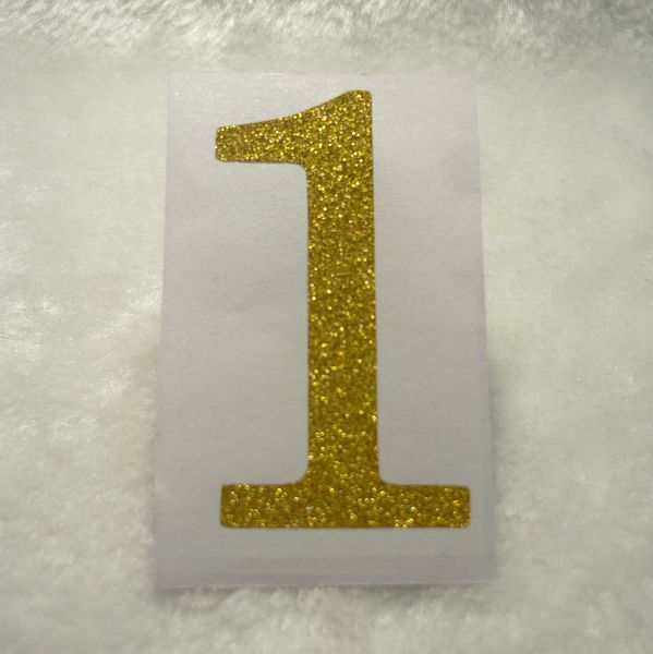 2inch - number "1" gold glitter number sticker decorative
2inch - number "1" gold glitter number sticker decorative