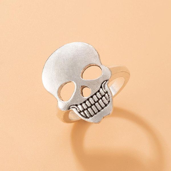 cluster rings tocona vintage silver color skull single ring for women men hollow out geometry alloy metal party jewelry accessories 20817, Golden;silver
cluster rings tocona vintage silver color skull single ring for women men hollow out geometry alloy metal party jewelry accessories 20817, Golden;silver