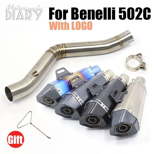 motorcycle exhaust system trk502c trk 502c slip-on middle link pipe motorbike muffler for benelli trk502 ak db killer r11 bike
motorcycle exhaust system trk502c trk 502c slip-on middle link pipe motorbike muffler for benelli trk502 ak db killer r11 bike