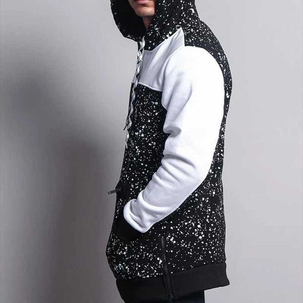 men's hoodies & sweatshirts 2021 autumn/winter sweater printing stitching design sports and leisure, Black
men's hoodies & sweatshirts 2021 autumn/winter sweater printing stitching design sports and leisure, Black