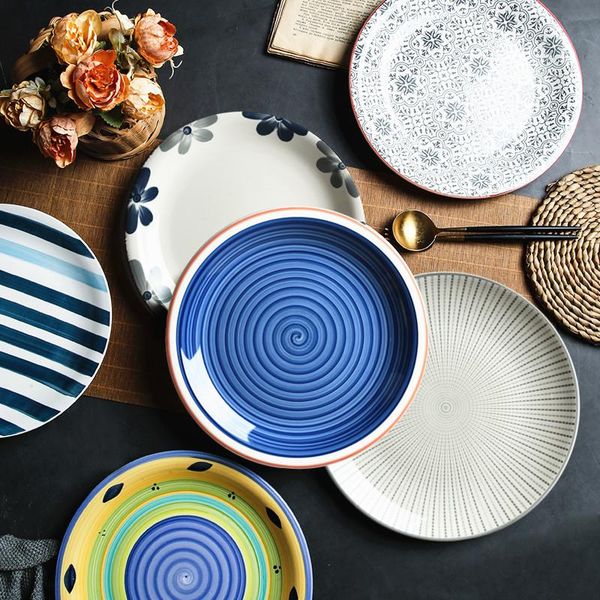 dishes & plates nordic round dinner flat large family steak creative serving platos de cena kitchen supplies di50cp
dishes & plates nordic round dinner flat large family steak creative serving platos de cena kitchen supplies di50cp