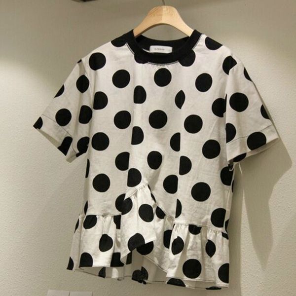 2021 new irregular frilly polka do t shirt ladies'office of the elegant girly women's fashionable korean shirts casual ri7a, White
2021 new irregular frilly polka do t shirt ladies'office of the elegant girly women's fashionable korean shirts casual ri7a, White