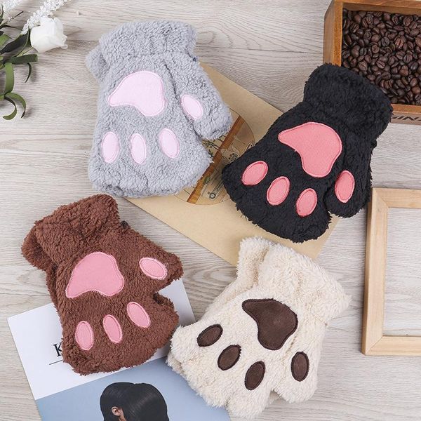 five fingers gloves women bear plush cat claw winter faux fur cute kitten fingerless mittens christmas halloween for womens girls, Blue;gray
five fingers gloves women bear plush cat claw winter faux fur cute kitten fingerless mittens christmas halloween for womens girls, Blue;gray
