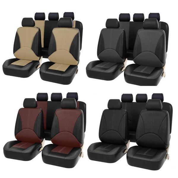 car seat covers 9pcs pu leather universal full set cover interior accessories for 4 season
car seat covers 9pcs pu leather universal full set cover interior accessories for 4 season