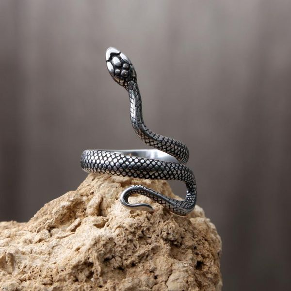 cluster rings fashion vintage snake ring 316l stainless steel animal biker jewelry punk gothic for mens women gilrs wholesale, Golden;silver
cluster rings fashion vintage snake ring 316l stainless steel animal biker jewelry punk gothic for mens women gilrs wholesale, Golden;silver