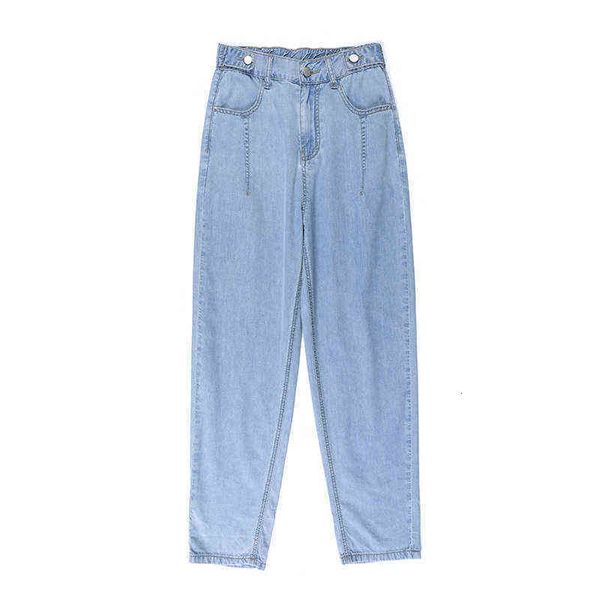 women's tencel jeans summer thin 9 / 4 straight tube lightweight large mm harlan ice daddy radish pants, Blue
women's tencel jeans summer thin 9 / 4 straight tube lightweight large mm harlan ice daddy radish pants, Blue