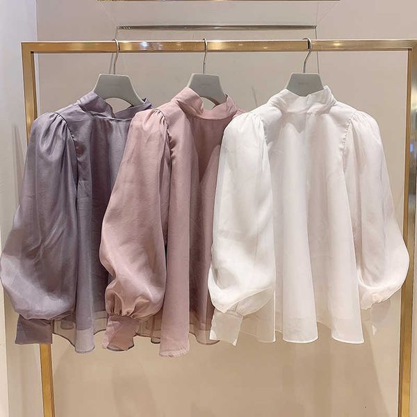 women's blouses & shirts cute sleeve gloss chiffon blouse fashion back bow 2021 spring summer arrival f0h8, White
women's blouses & shirts cute sleeve gloss chiffon blouse fashion back bow 2021 spring summer arrival f0h8, White