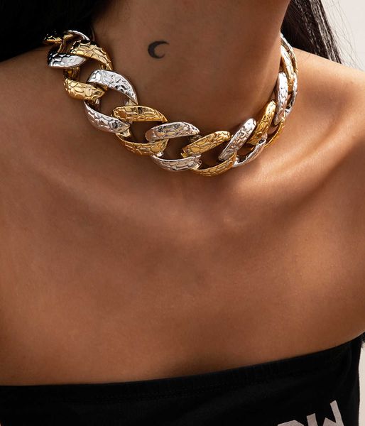 jewelry exaggerated ccb button thick simple tassel two color python chain necklace, Silver
jewelry exaggerated ccb button thick simple tassel two color python chain necklace, Silver