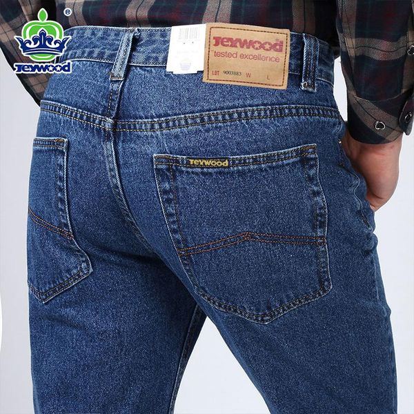 men's jeans 2021 spring summer men brand denim cotton trousers business loose straight long large size 40 42, Blue
men's jeans 2021 spring summer men brand denim cotton trousers business loose straight long large size 40 42, Blue