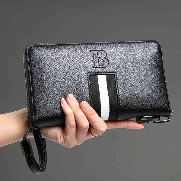 horizontal square middle long zipper wallet soft face men's small handbag password lock, Red;black
horizontal square middle long zipper wallet soft face men's small handbag password lock, Red;black