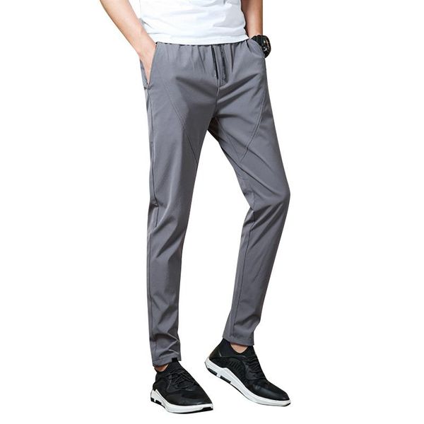 men's pants 2021 fall and winter trousers business slimming fashion stretch jogging, Black
men's pants 2021 fall and winter trousers business slimming fashion stretch jogging, Black